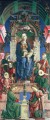 Lippi Filippino La vierge et l’enfant trônent Cosme Tura